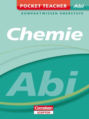 cover image of Pocket Teacher Abi Chemie
